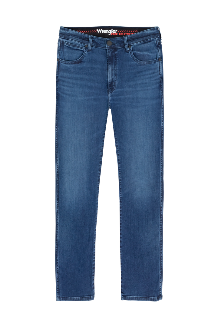 Wrangler - Larston - Heren Slim-fit Jeans - Apollo