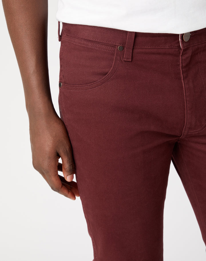 Wrangler - Larston - Heren Slim-fit Broek - Dahlia