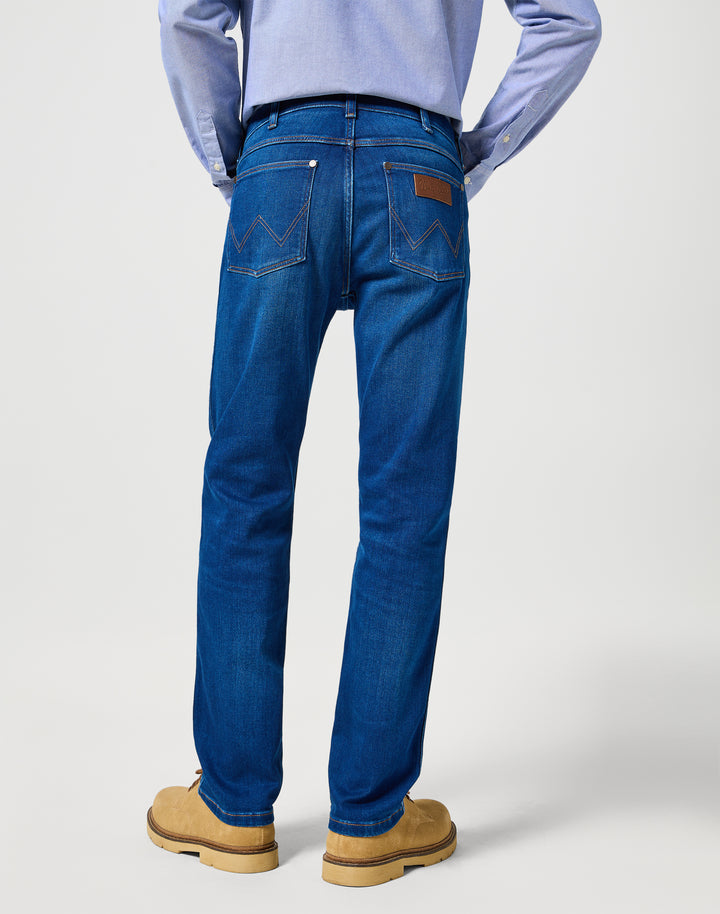 Wrangler - Greensboro - Heren Regular-fit Jeans - Blue Jam