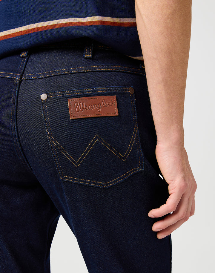 Wrangler - Larston - Heren Slim-fit Jeans - Moonlight Rinse