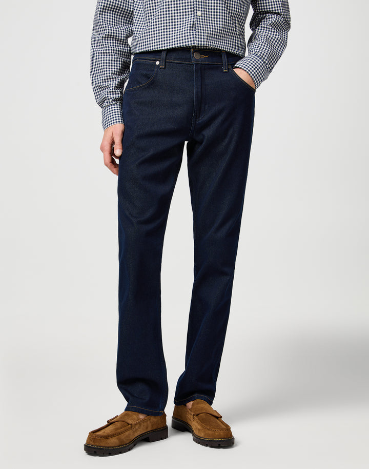 Wrangler - Greensboro - Heren Regular-fit Jeans - Moonlight Rinse