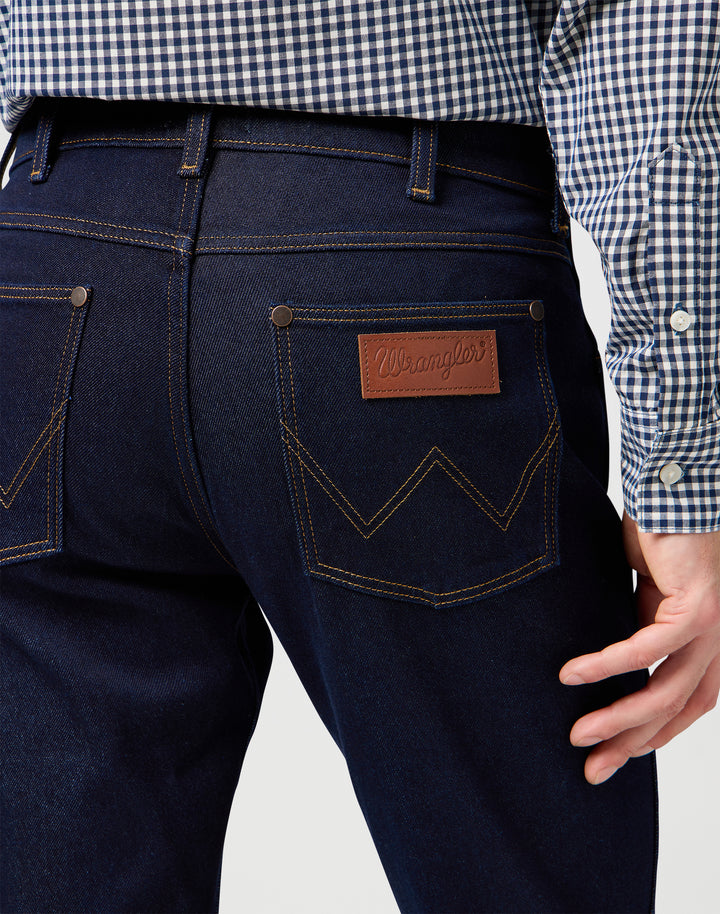 Wrangler - Greensboro - Heren Regular-fit Jeans - Moonlight Rinse