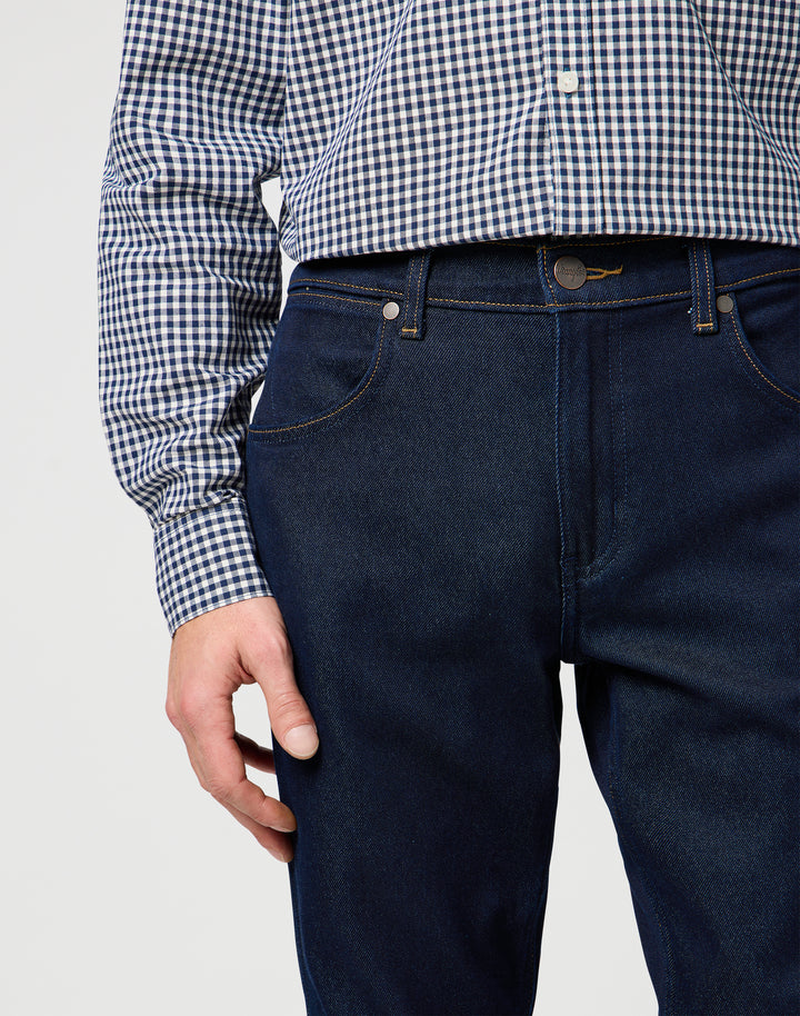 Wrangler - Greensboro - Heren Regular-fit Jeans - Moonlight Rinse