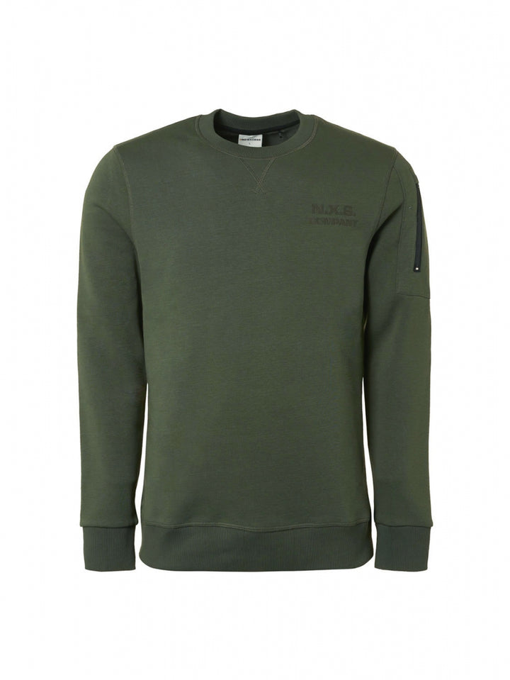 No Excess - Heren Sweater - 21130750 - 052 Dark Green