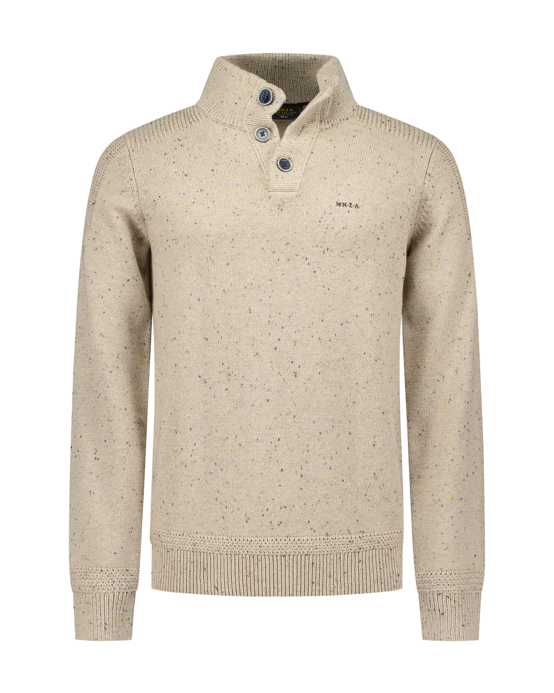 NZA - Heren Trui - 25HN475 - 1184 Warm Beige Melange