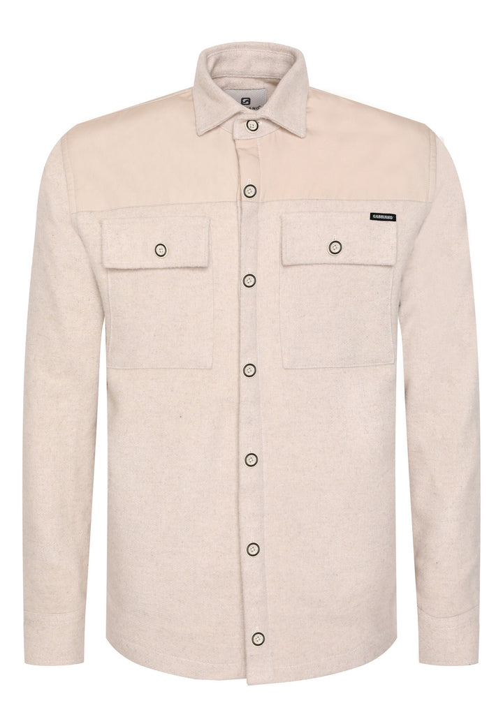 Gabbiano - Heren Overshirt - 335235 - 1002 Sand