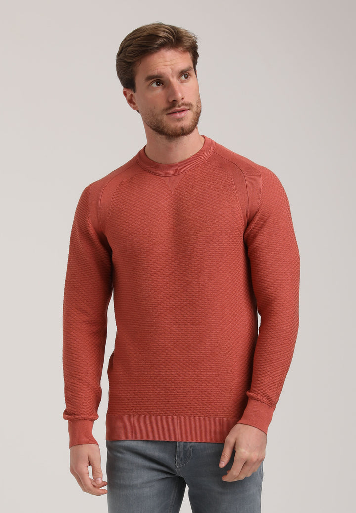 Gabbiano - Heren Shirt - 615267 - 4000 Deep Coral