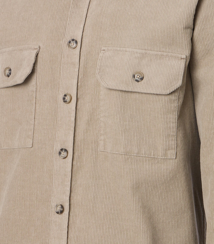 Casa Moda - Heren Overshirt - 454482600 - 600 Beige Corduroy