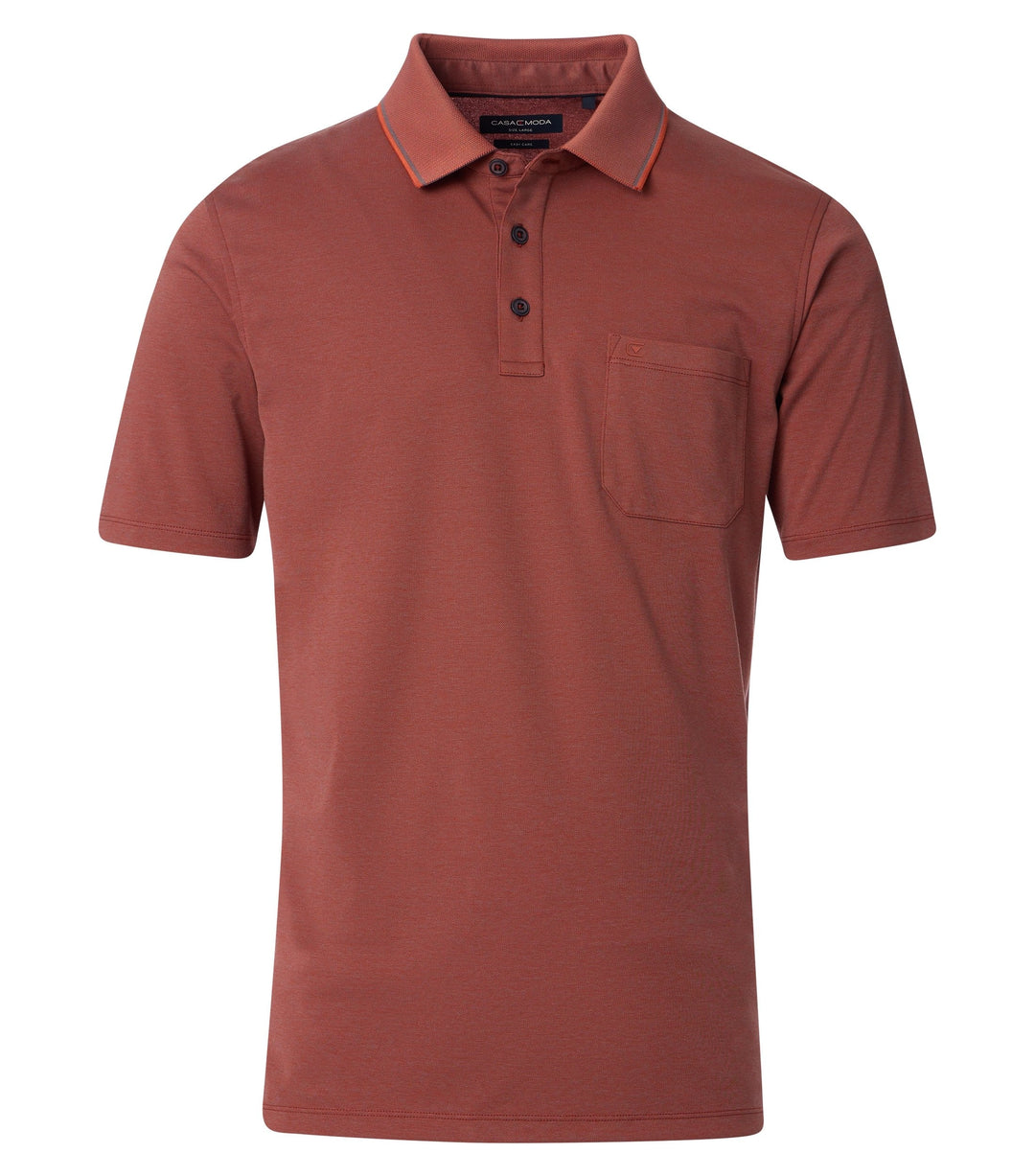Casa Moda - Heren Polo - 993106500 - 487 Burnt Ochre