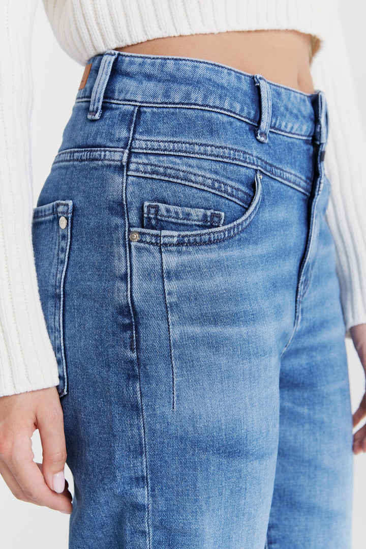 COJ - Victoria - Boyfriend Jeans - Medium Blue