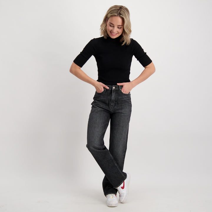 Cars Jeans - Carice Dames Straight Jeans - Black Used