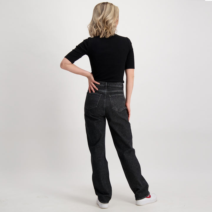 Cars Jeans - Carice Dames Straight Jeans - Black Used