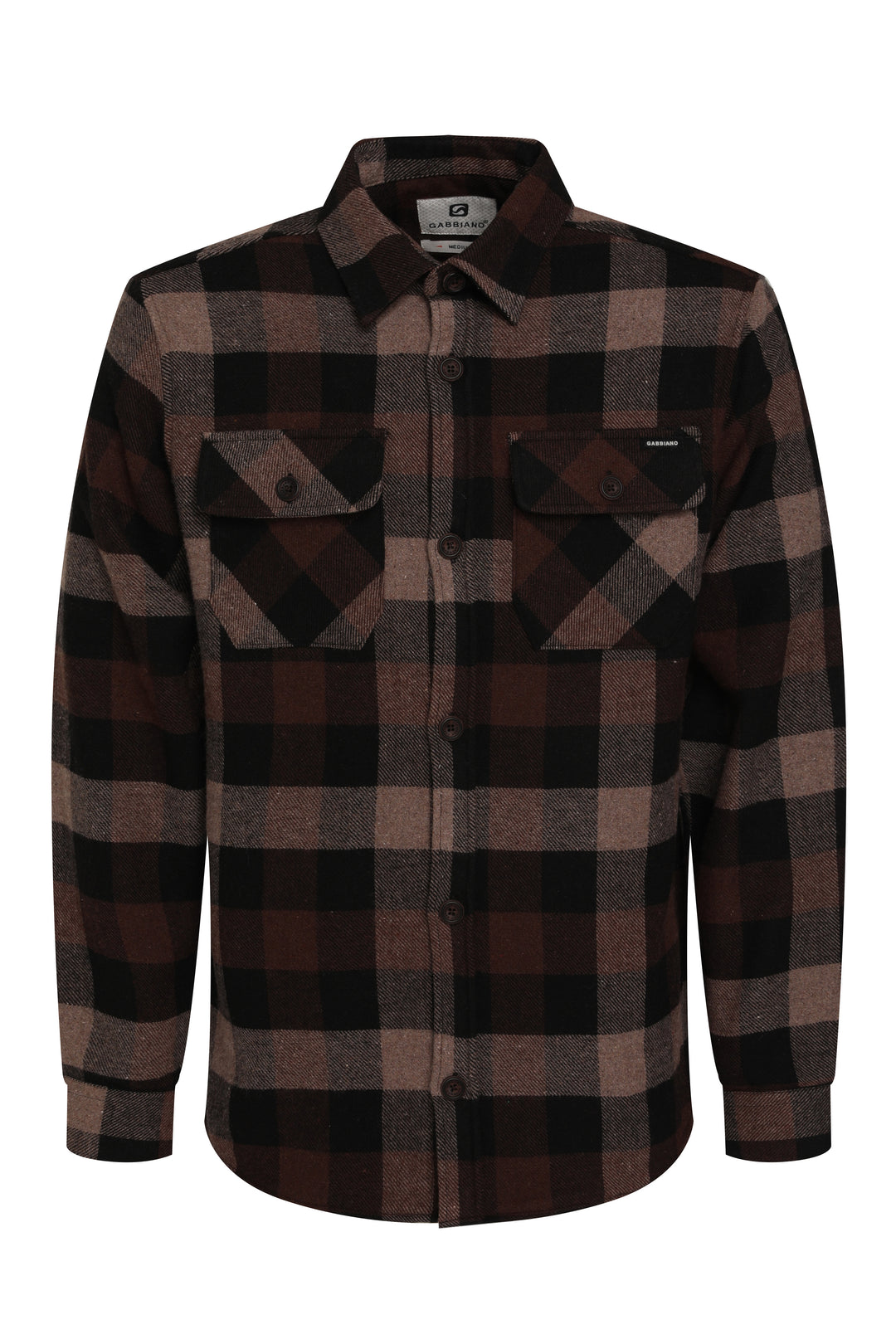 Gabbiano - Heren Overshirt - 335741 - 5703 Oak Brown
