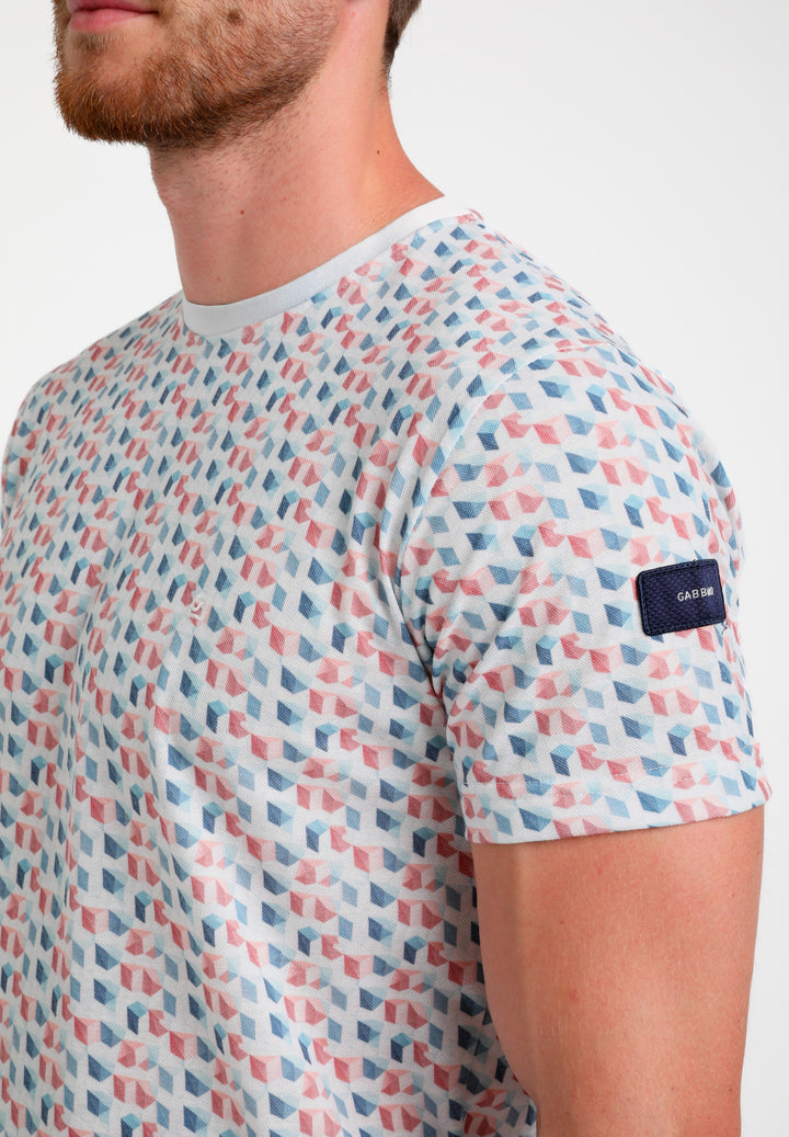 Gabbiano - Heren Shirt - 155512 -  102 Ecru