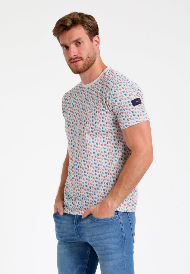 Gabbiano - Heren Shirt - 155512 -  102 Ecru