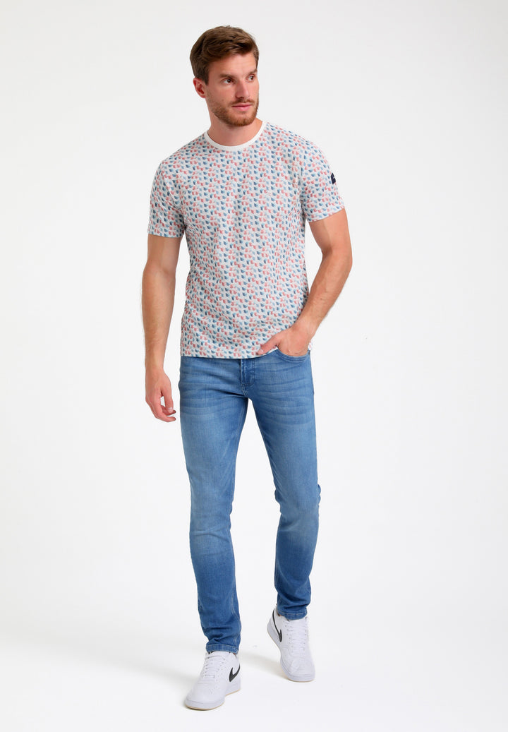 Gabbiano - Heren Shirt - 155512 -  102 Ecru