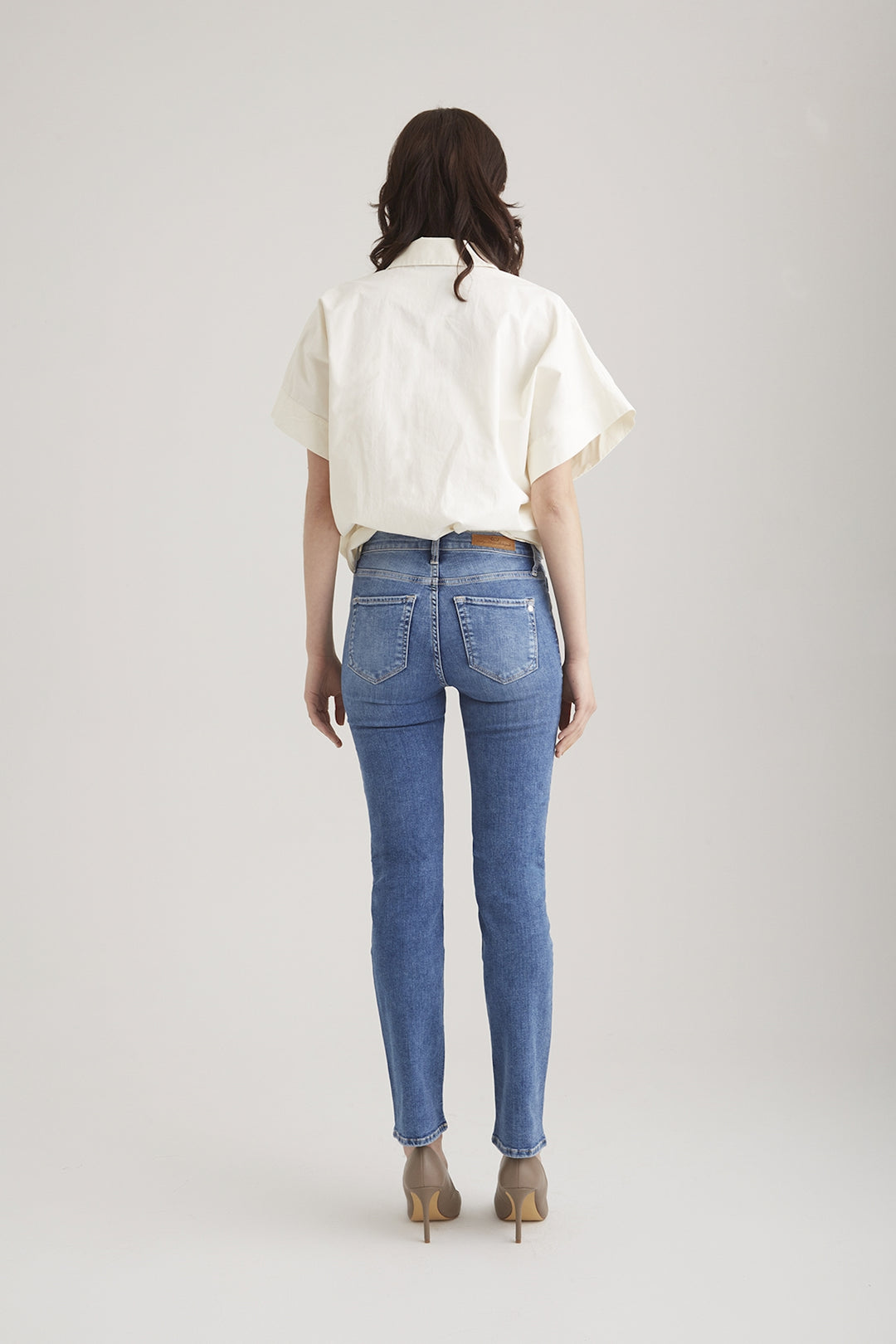 COJ - Hannah - Dames Regular-fit Jeans - Medium Blue