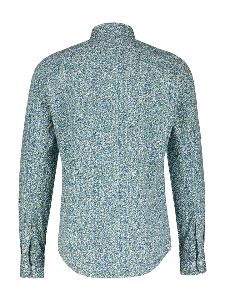 Lerros - Heren Overhemd - 24O1474 - 420 Mineral Blue