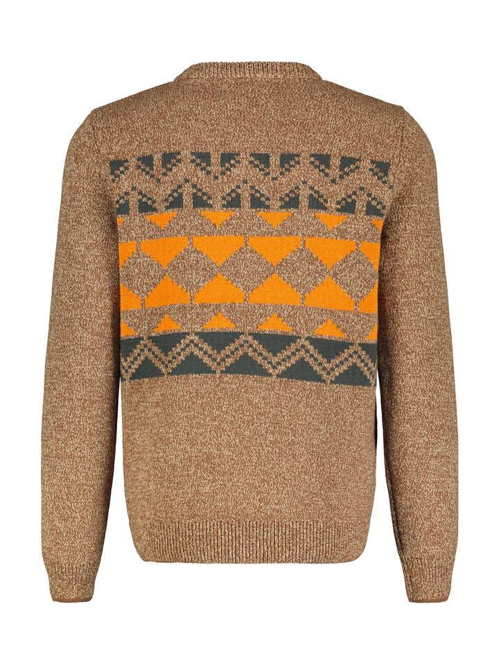 Lerros - Heren Trui - 24950221 - 729 Bold Camel