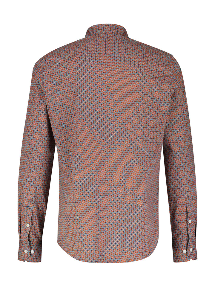 Lerros - Heren Overhemd - 24O1373 - 966 Spicy Orange