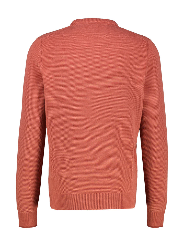 Lerros - Heren Sweater - 2523012 - 331 Earth Red