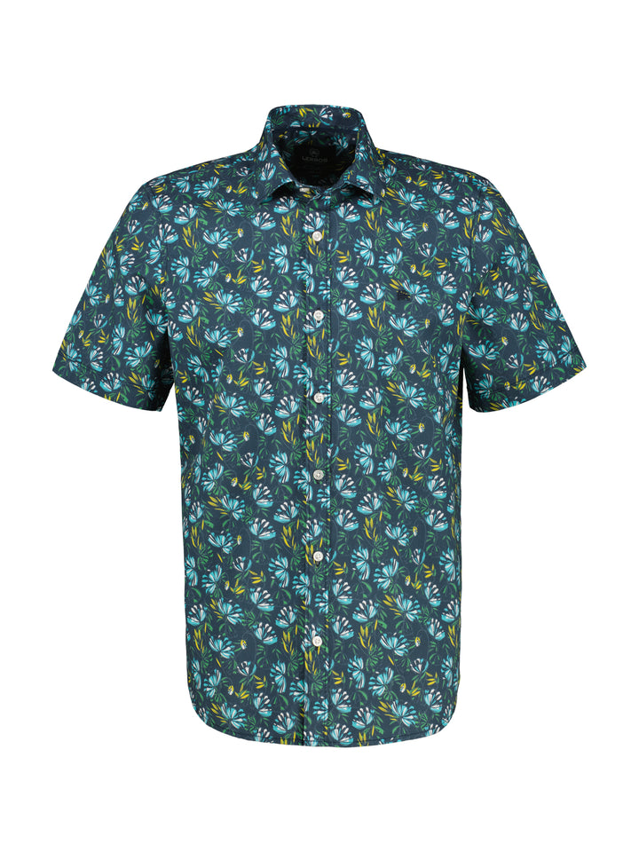 Lerros - Heren Overhemd - 25423261 - 456 Coastal Blue