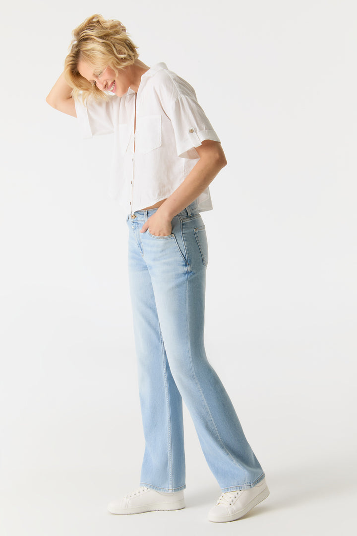 COJ - Nova - Wide Straight Jeans - Light Blue