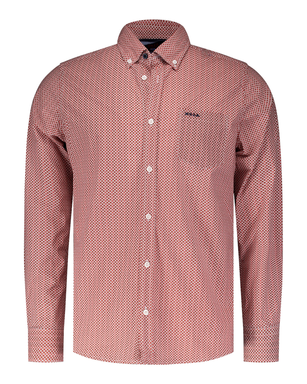 NZA - Heren Overhemd - Bryson - 24HN551 - 1507 Reef Red