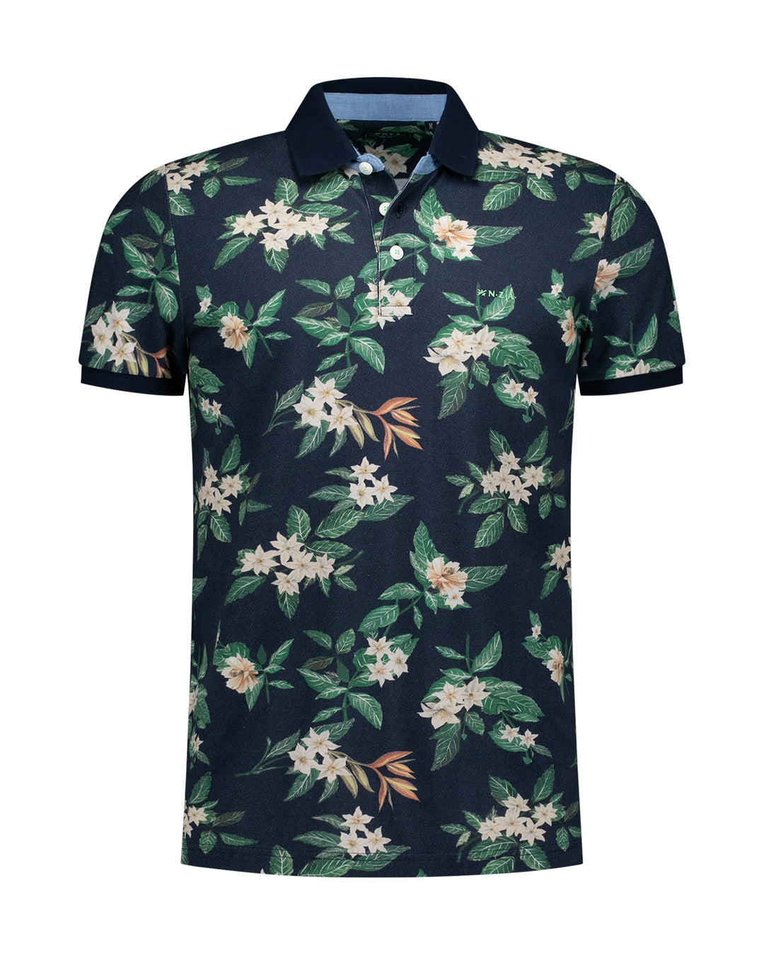 NZA - Heren Polo - Ismael - 25BN114 - 1653 Dusk Navy