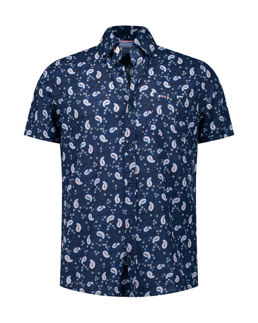 NZA - Heren Overhemd - Odin - 25CN559S - 1680 Light Navy