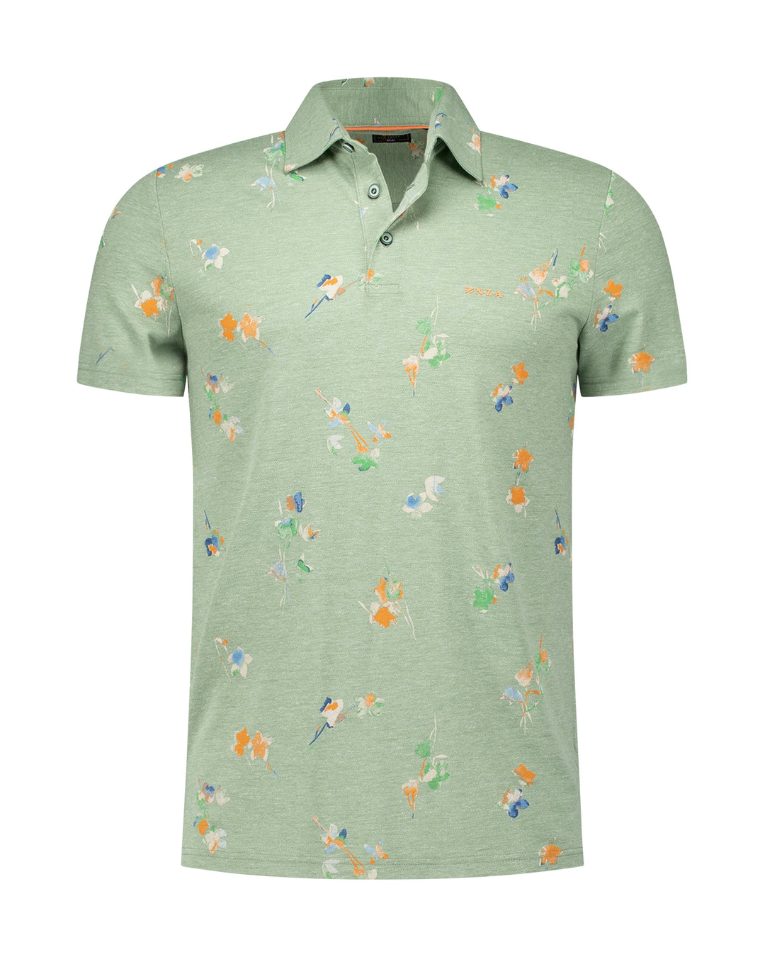 NZA - Heren Polo - Russell - 25BN115 - 1742 Classic Army