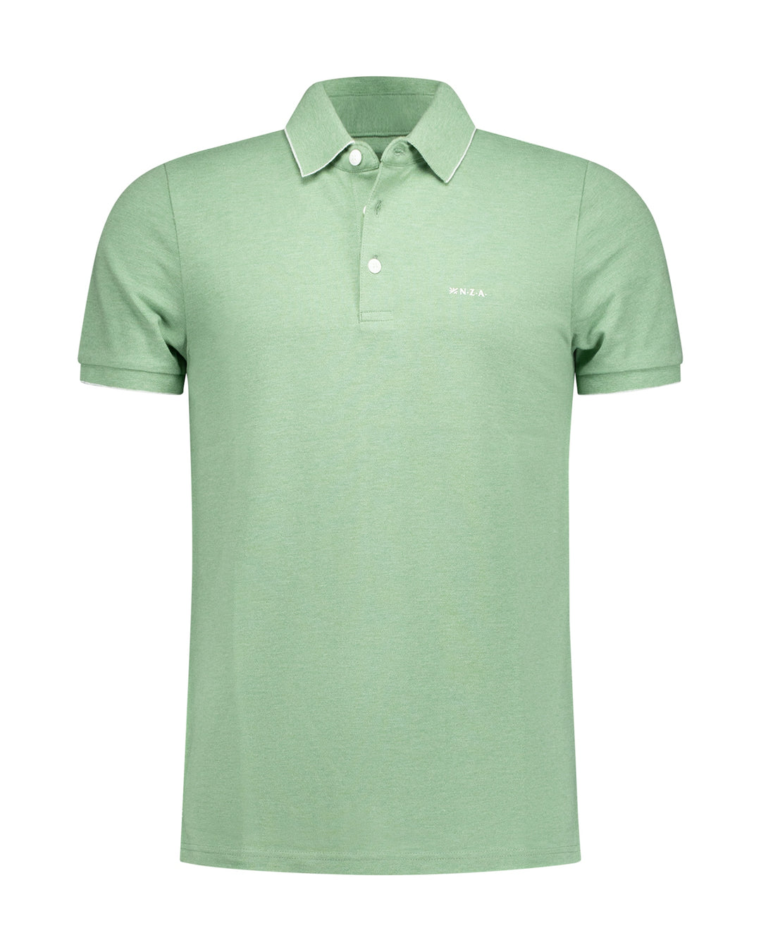 NZA - Heren Polo - Collin - 25BN118 - 1742 Classic Army
