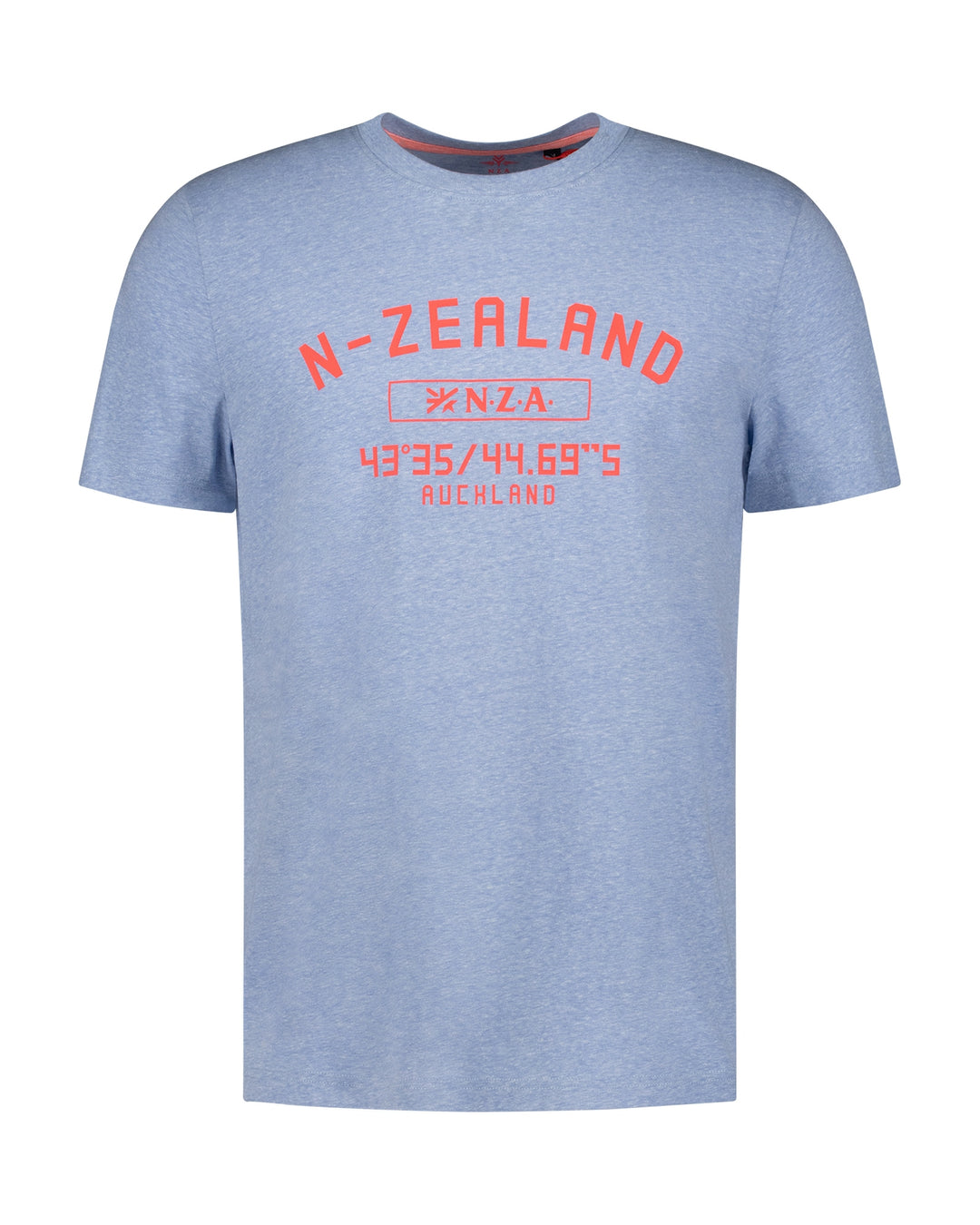 NZA - Heren Shirt - 25DN720 - Riley - 2610 Azure Melange