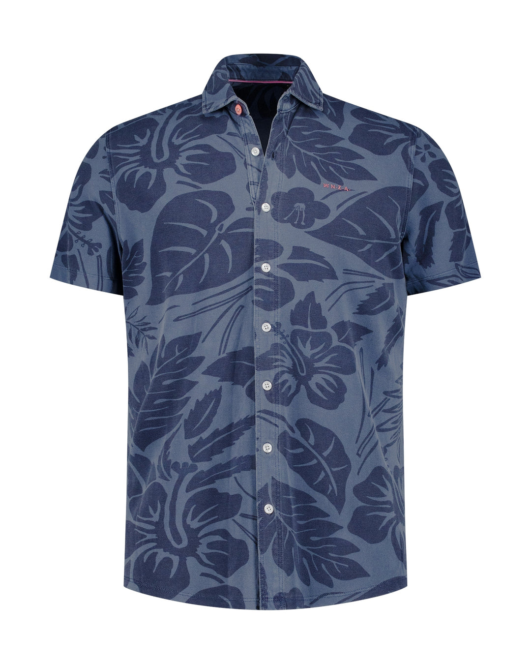 NZA - Heren Overhemd - Houston - 25DN589S - 2615 Sapphire Navy