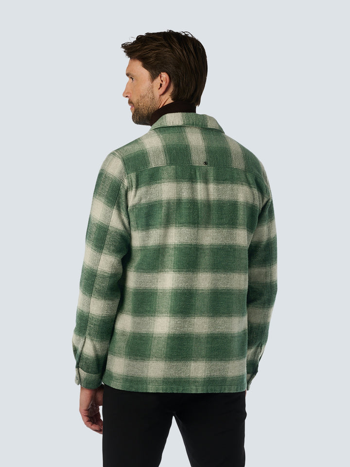 No Excess - Heren Overshirt - 25430924 - 052 Dark Green