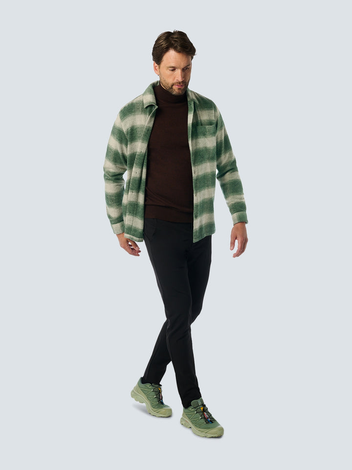 No Excess - Heren Overshirt - 25430924 - 052 Dark Green