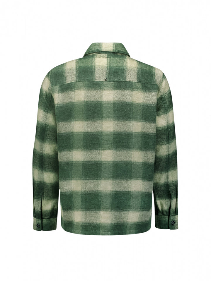No Excess - Heren Overshirt - 25430924 - 052 Dark Green