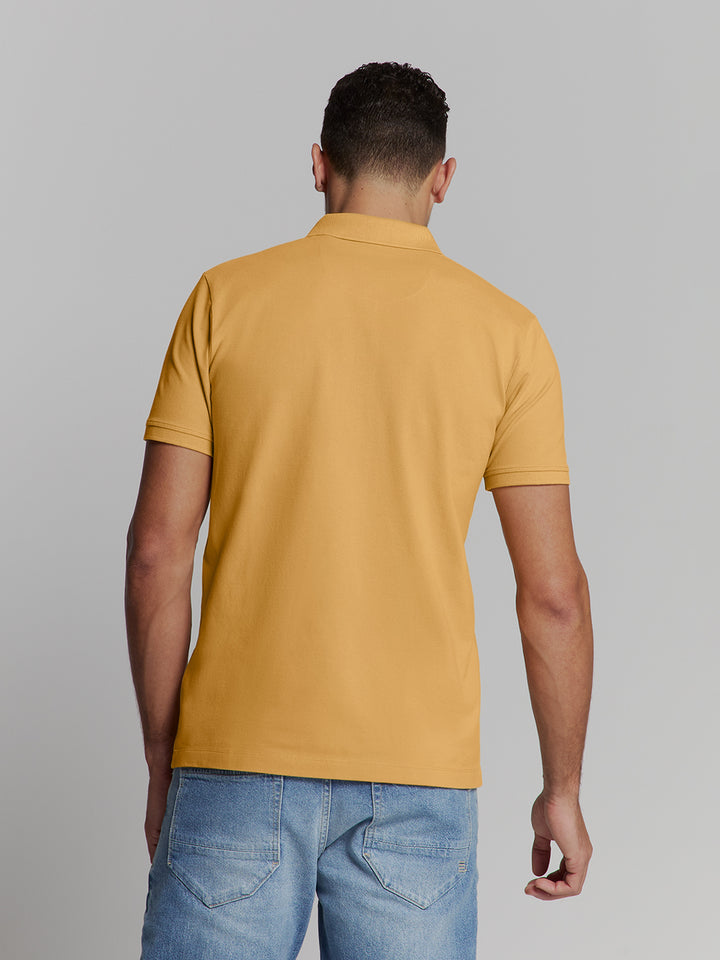 No Excess - Heren Polo - 27380201SN - 070 Yellow