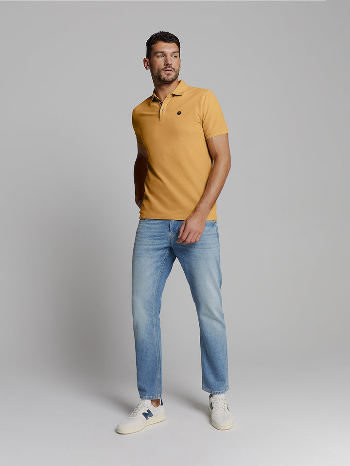 No Excess - Heren Polo - 27380201SN - 070 Yellow