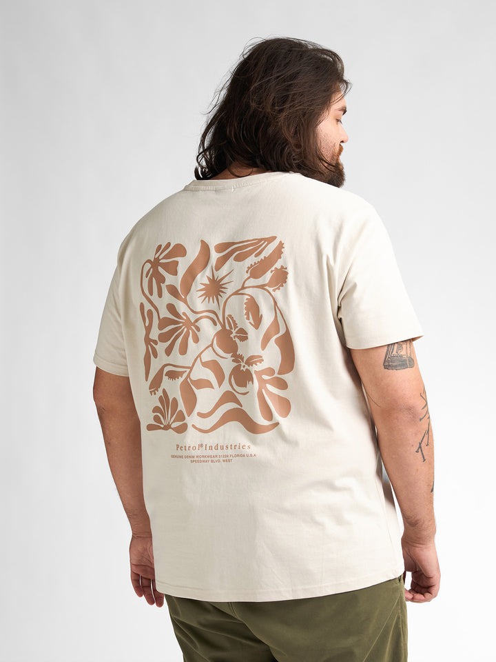 Petrol - Heren Shirt- M-1050-TSR6210 - 0112 Seashell