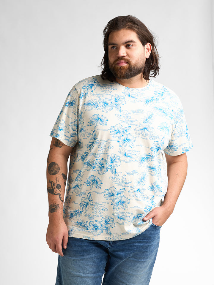 Petrol - Heren Shirt- M-1050-TSR6230 - 0112 Seashell