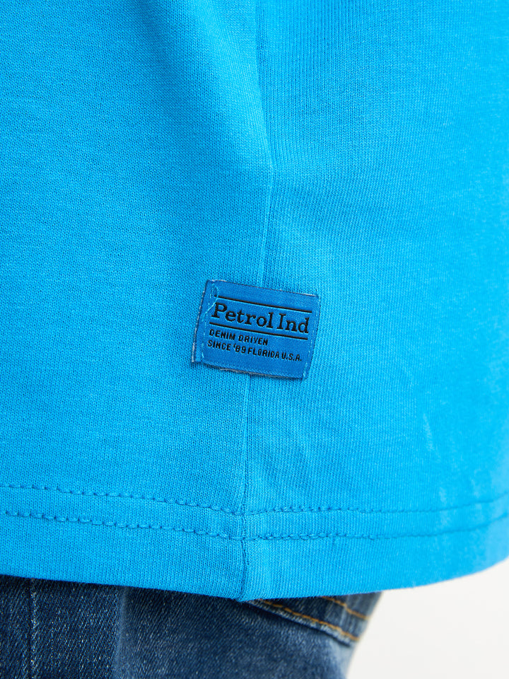 Petrol - Heren Shirt- M-1050-TSR6210 - 5044 Dark Aqua