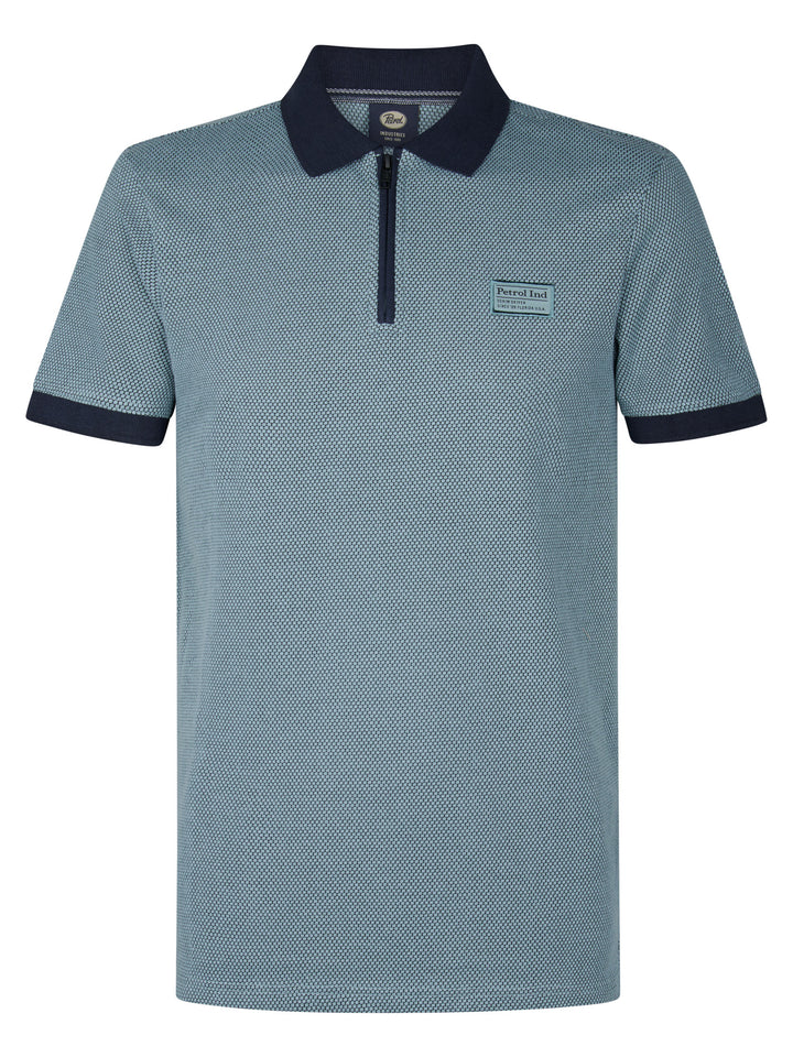Petrol - Heren Polo - M-1050-POL907 - 5188 Ocean