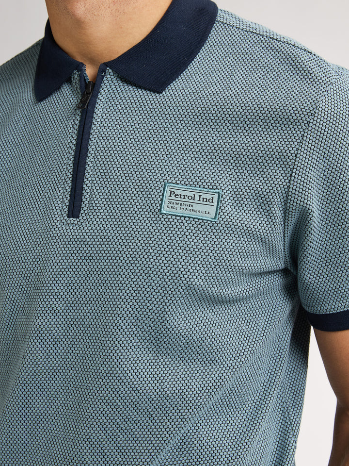 Petrol - Heren Polo - M-1050-POL907 - 5188 Ocean