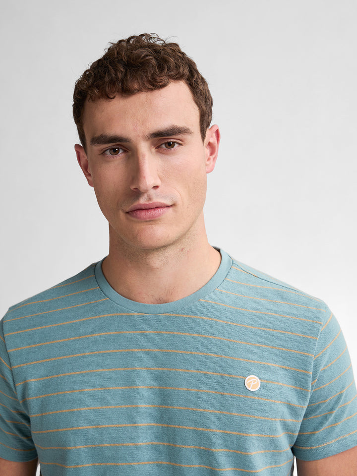 Petrol - Heren Shirt- M-1050-TSR626 - 5188 Ocean