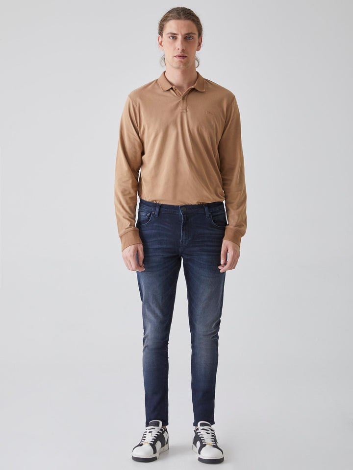LTB - Smarty - Heren Slim-fit Jeans - Alaric Wash