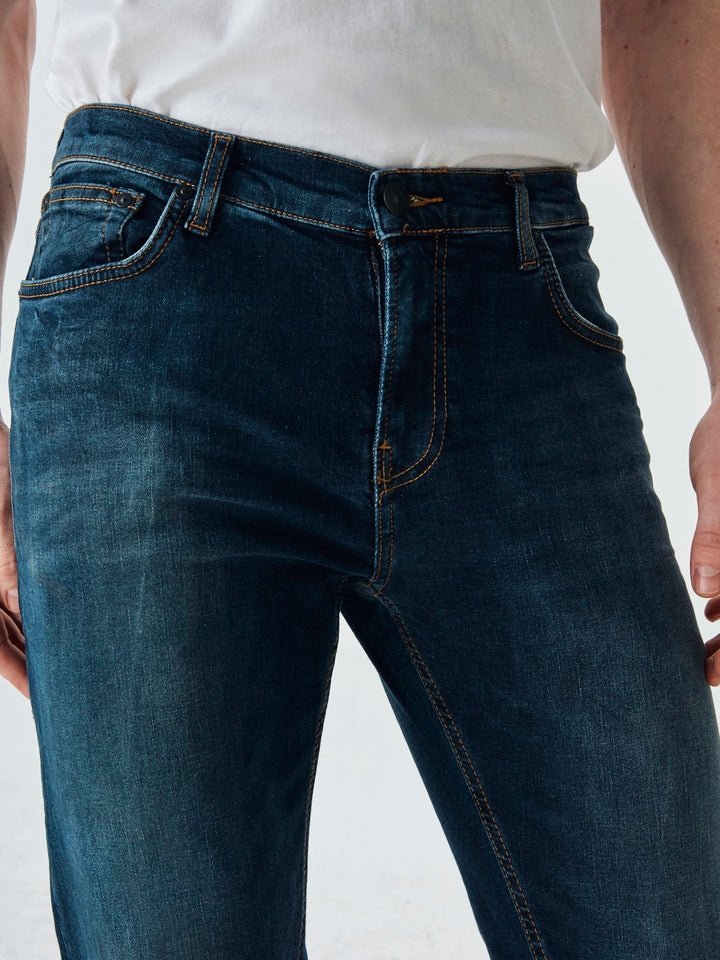 LTB - Smarty - Heren Slim-fit Jeans - Exto Wash