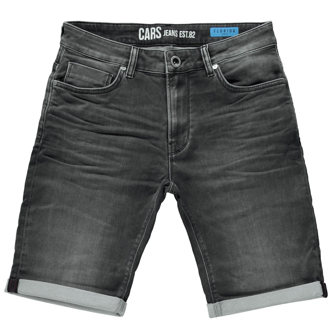 Cars Jeans - Korte spijkerbroek - Florida - Black Used