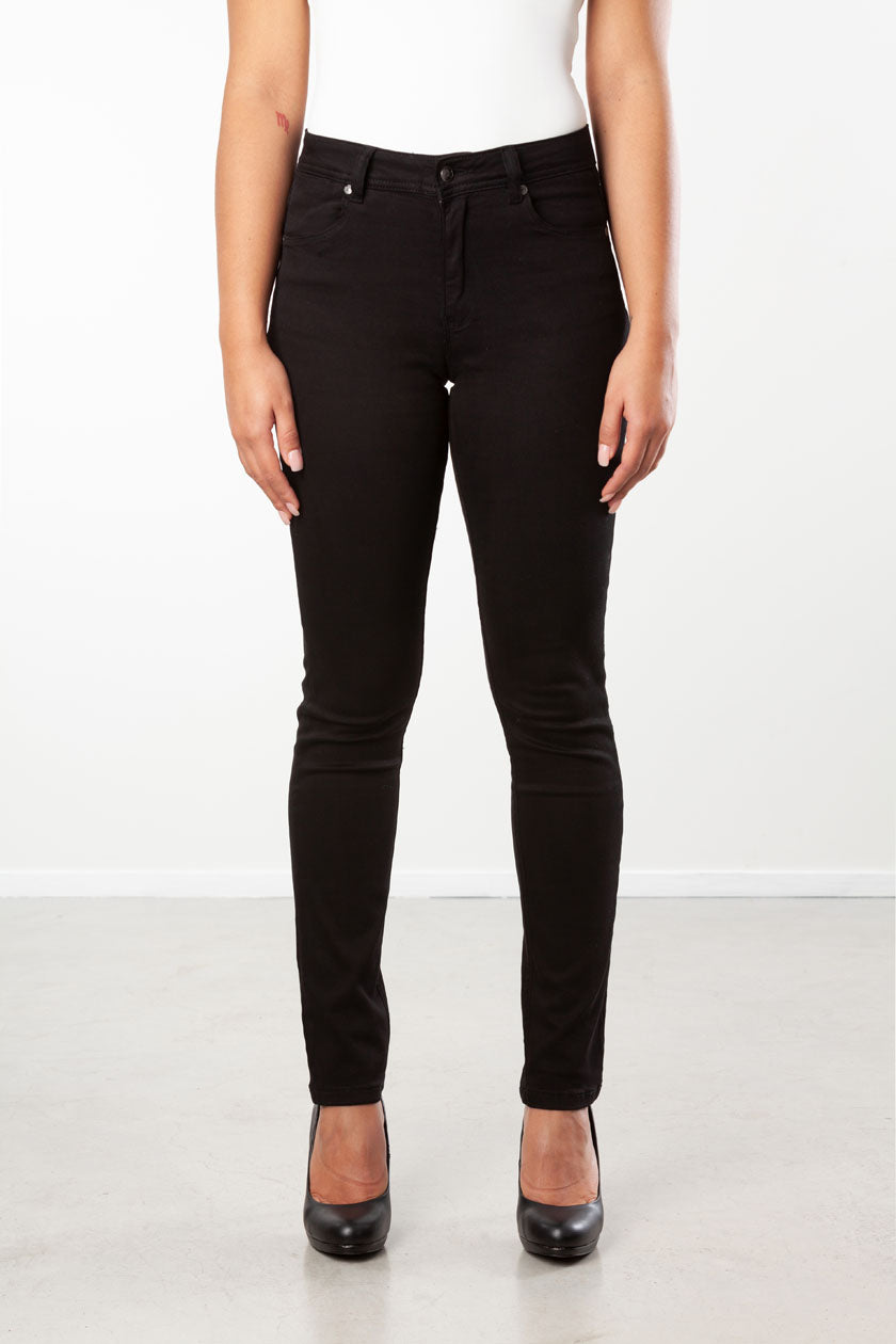 New Star - New Orlean - Dames Slim-fit Jeans - Black