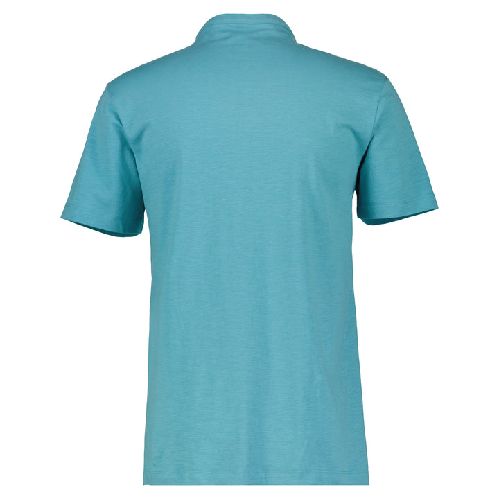 Lerros - Heren Shirt - 23339081 - 418 Light Turquoise Tonic
